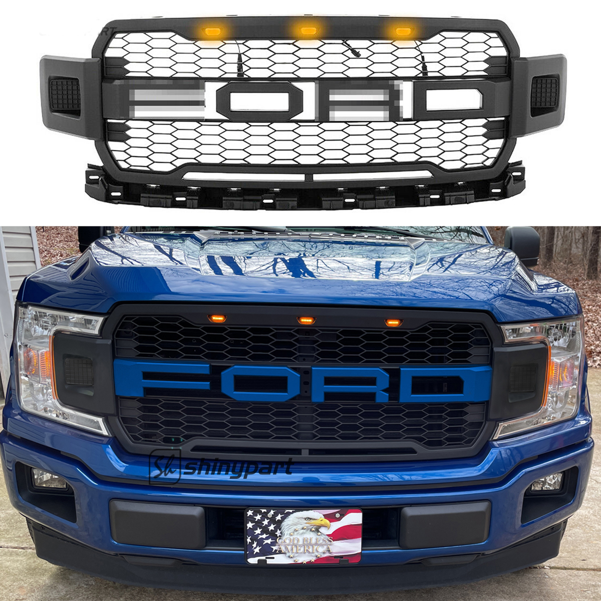 2019 Ford F150 Black Grille